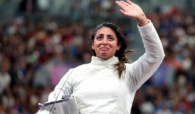 Egyptian Fencer Competes in the Paris Olympics While Being Seven Months Pregnant